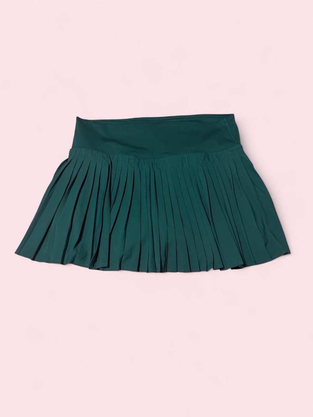 all in motion Pleated Mini Skirt in Forest Green